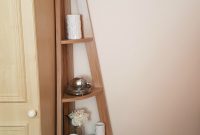 Modern Quinn Corner Ladder Style Bookcase