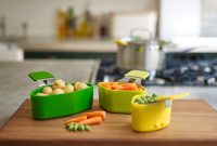 Joseph Joseph Nest Steam 3-Piece Pod Steamer Set