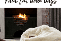 Plush Faux Fur Beanbags: Where Comfort Meets Chic