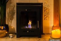 Log Burner Style Bioethanol Stove