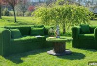 Whimsical Turf Furnishings
