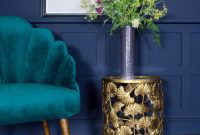 Three Metallic Side Tables A Bold Eclectic Statement