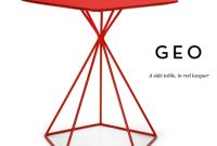 Affordable Geometry Modern Side Table