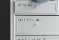 Personalized Drawer Labels for Ultimate Organization