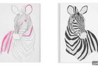 Catherine Cazalet Limited Edition Zebra Artwork