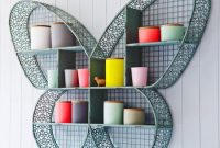 Whimsical Butterfly Wall Shelf