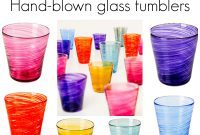 Exquisite Handcrafted Madras Glass Tumblers