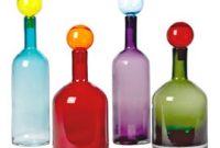 Crafted Elegance: Pols Potten Mouth Blown Glass Bottles