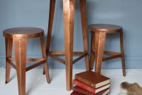 Danish Copper Stools Metallic Charm