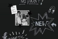 Magnetic Chalkboard Wallpaper: Innovative Wall Solutions
