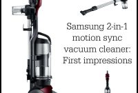 Samsung Motion Sync 2-in-1 VU7000 Vacuum Cleaner First Impressions Review