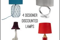 Fresh Finds 4 Discounted Designer Lamps