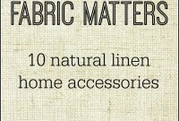 10 Linen Essentials for a Naturally Stylish Home