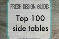 100 Contemporary Side Table Design Solutions