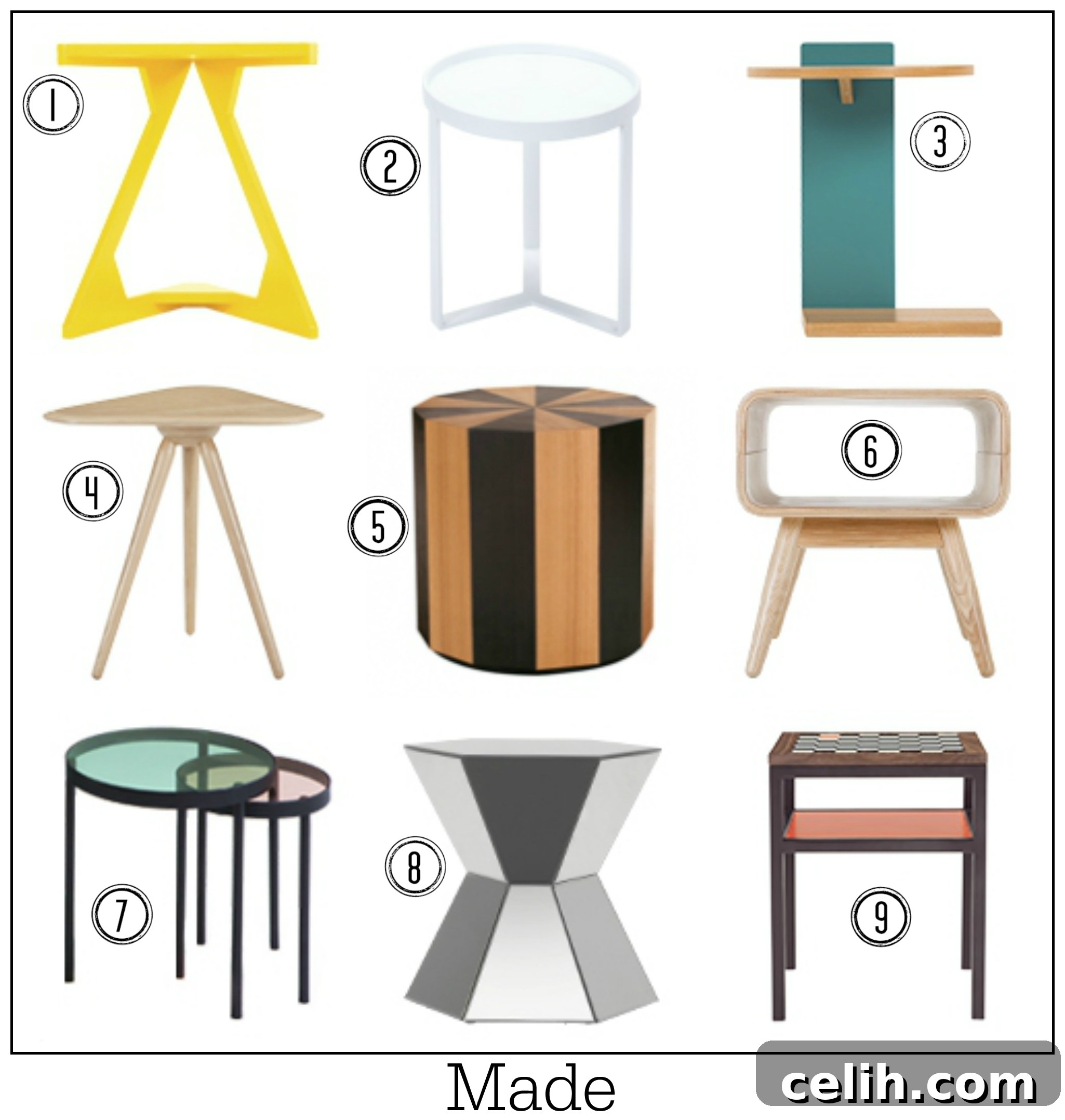 Fresh designer tables