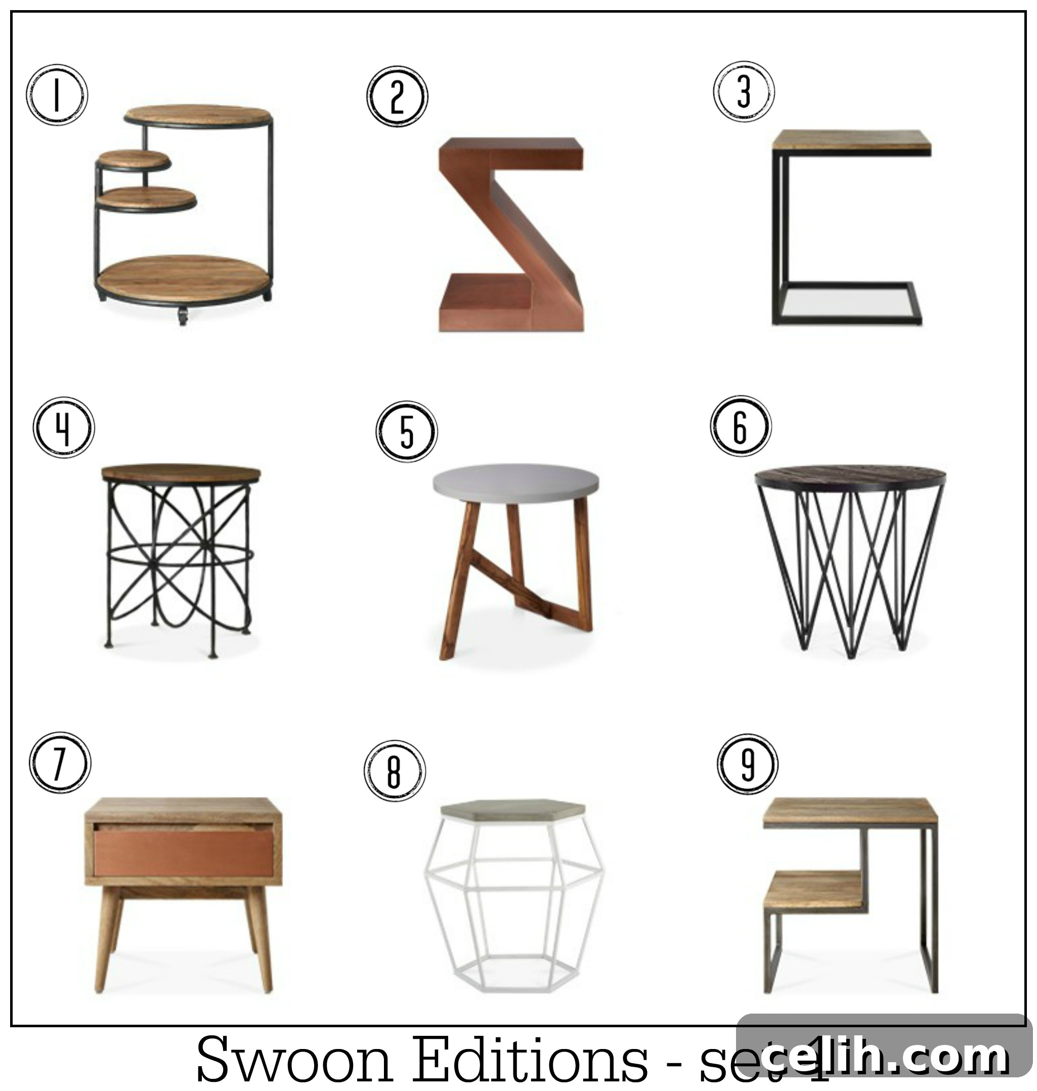 Swoonworthy side tables