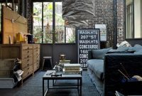 Modern Industrial Oak Living Room Furnishings