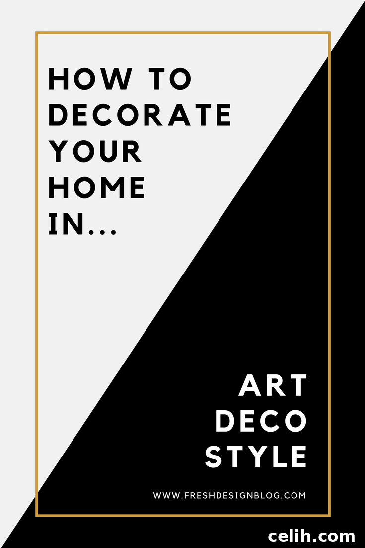 Are you a fan of Art Deco? Discover ideas for decorating your home with this distinctive interior style. Click through for the lowdown on incorporating Art Deco glam into modern spaces.