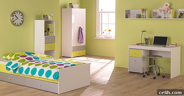 florian-kids-bedroom-lime-silver1