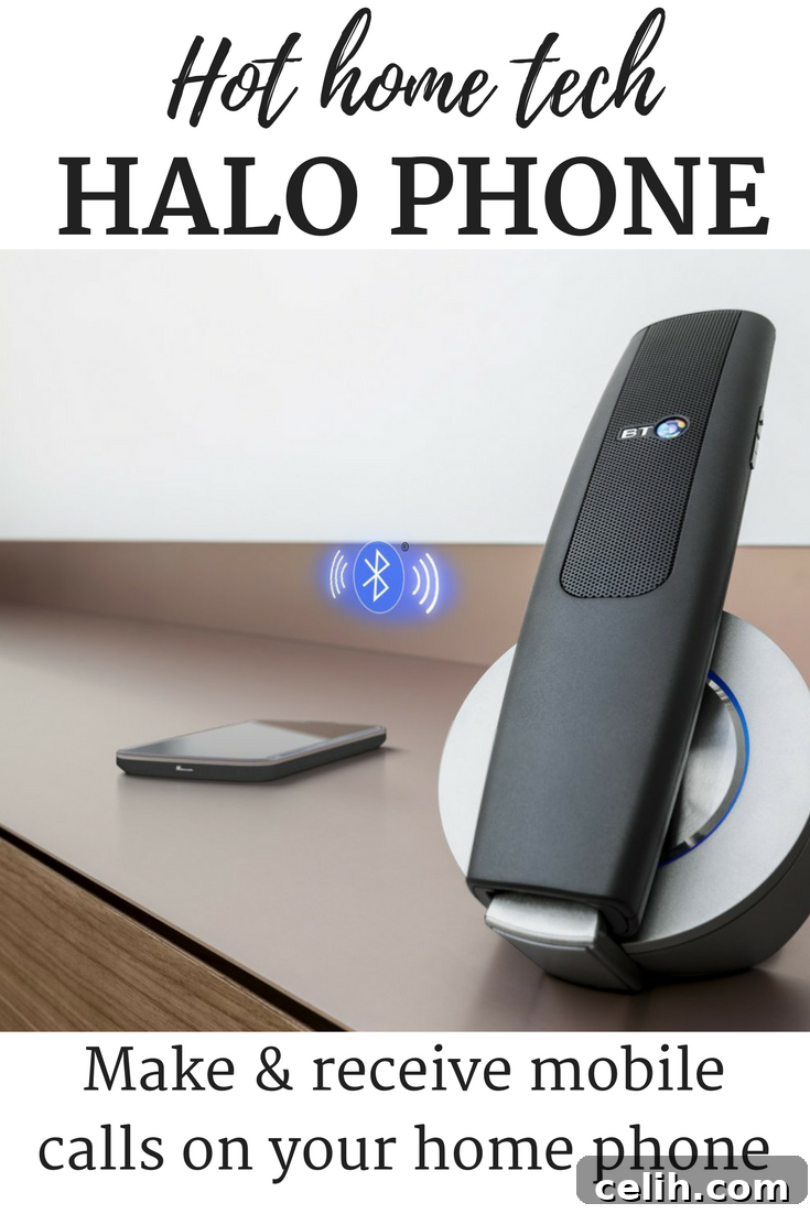 Awesome BT Halo bluetooth phone, the perfect solution for home mobile reception issues