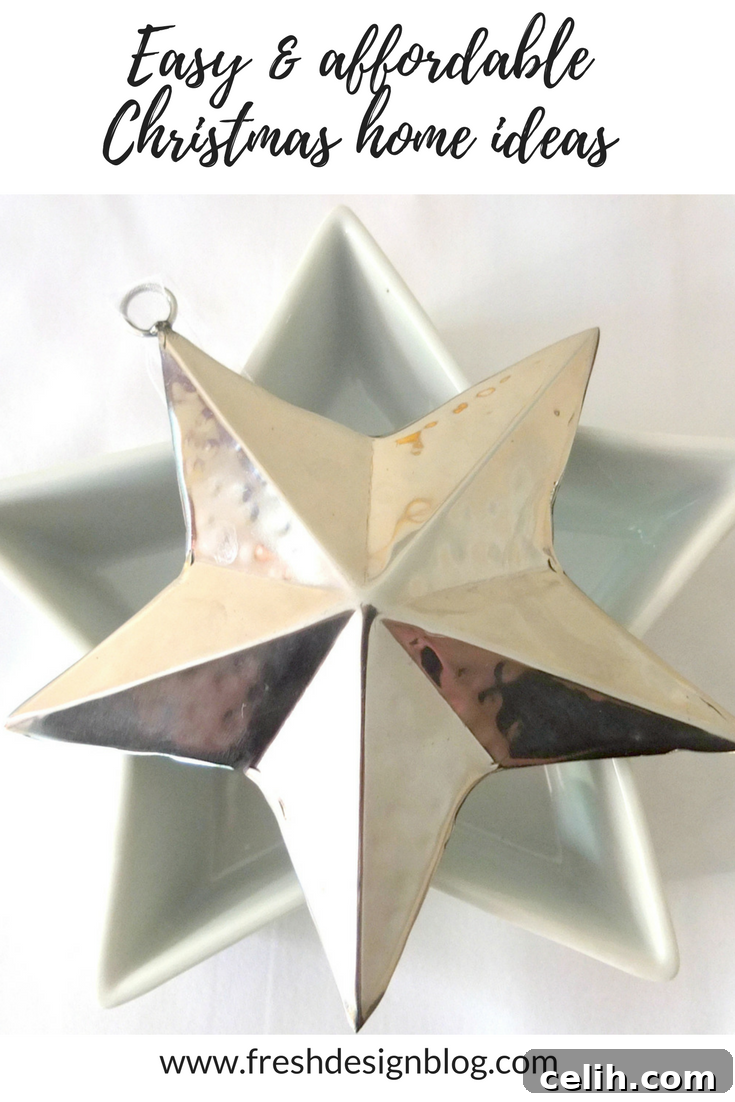 Not sure how to decorate your home this Christmas? Click through to check out this easy and affordable ideas from Fresh Design Blog