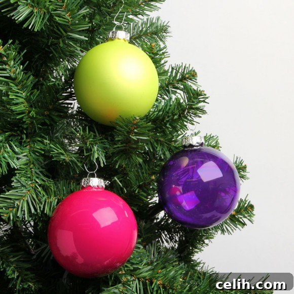 Liven your Christmas tree up with some bold and beautiful baubles
