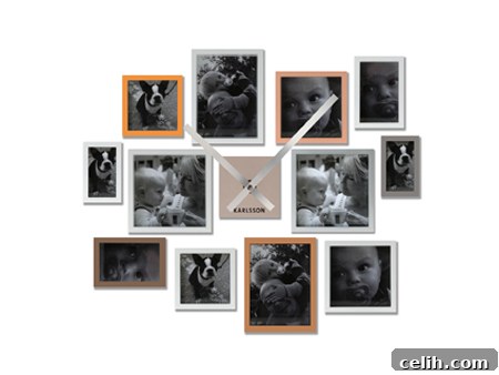 DIY Frame Clock Idea 2 Personalized Wall Clock Design Inspiration