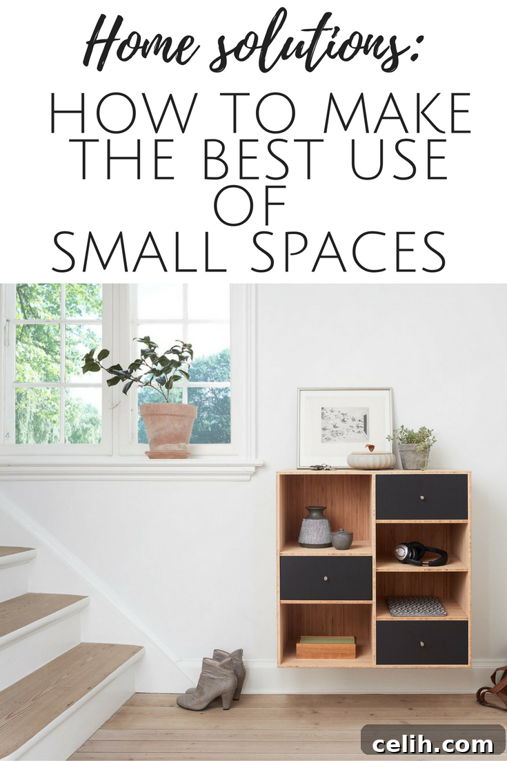 How to make the best use of small storage spaces in your home