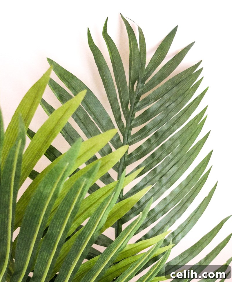 Not got greenfingers? Opt for a realistic looking faux plant and you're onto a winner!