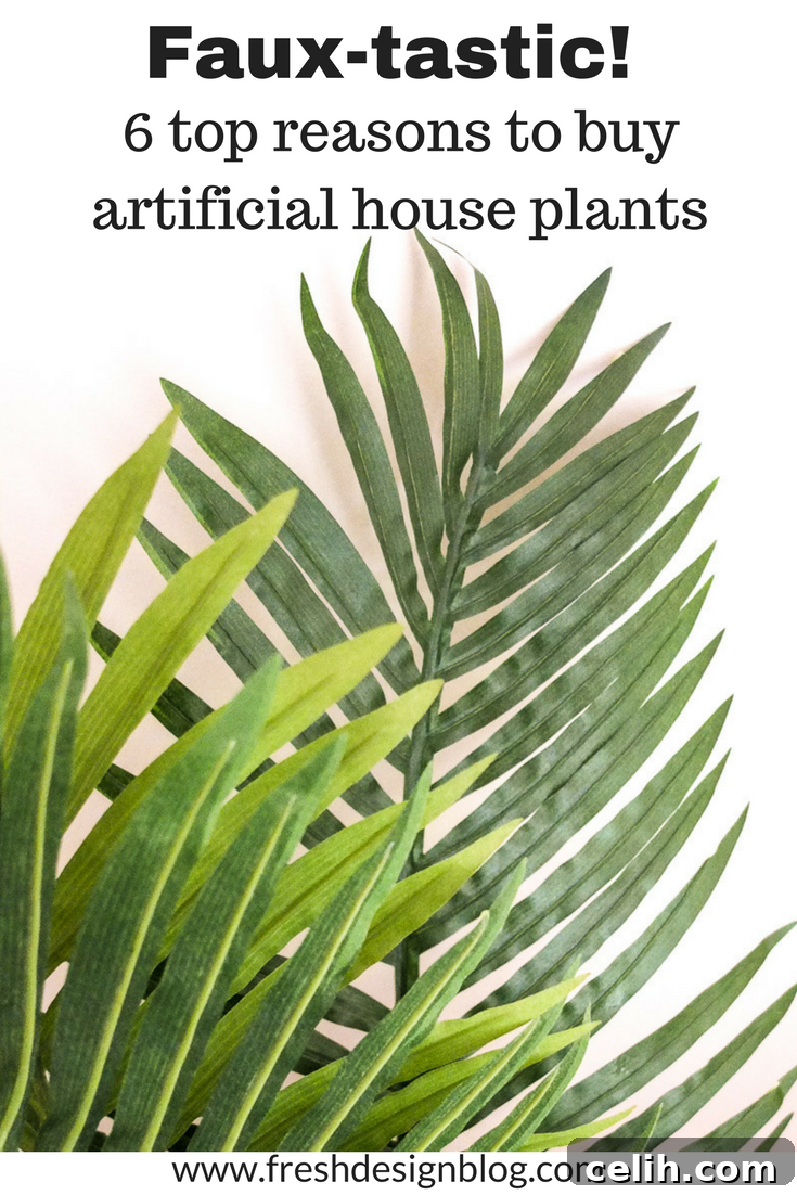 Why use artificial plants in your home? Discover six good reasons why and learn how they can be used to style and accessorise your home.
