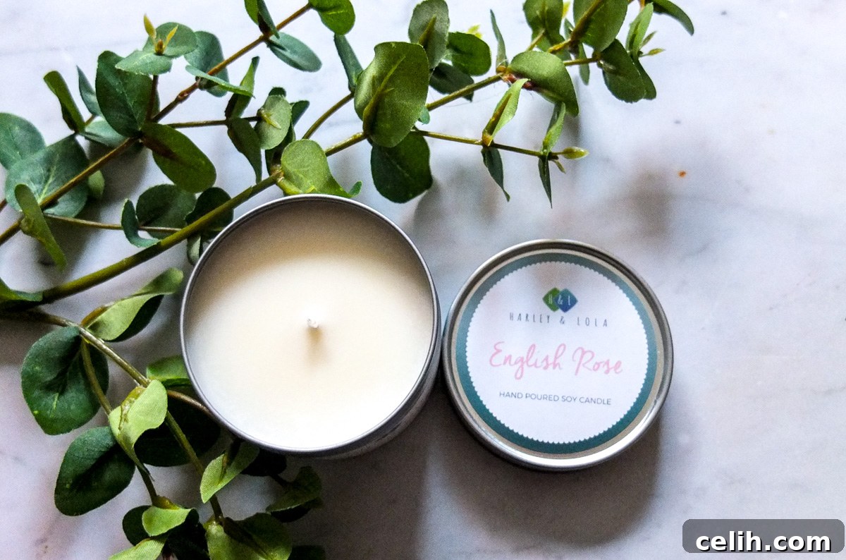 Love the scent of fresh roses? You'll adore the fragrance of this fab candle from Harley & Lola. It smells divine, even before it's even lit!