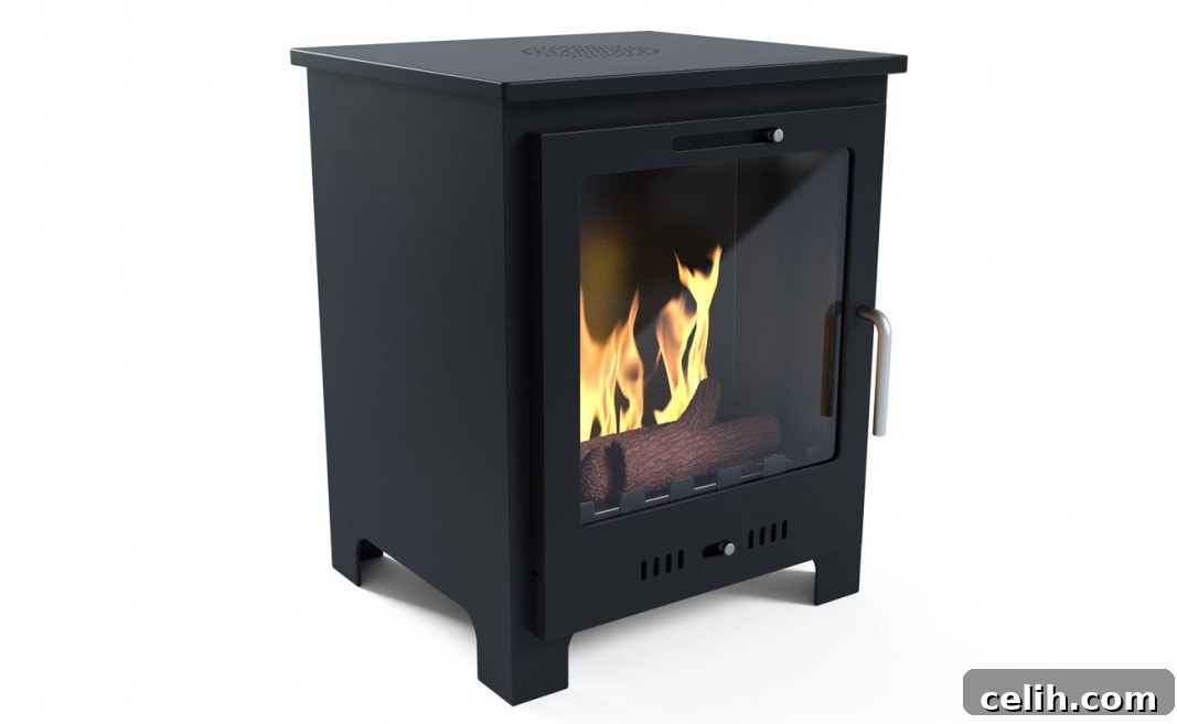 Elevate your home with a modern bioethanol fireplace: eco-friendly, smokeless, and installation-free. Discover the perfect log burner alternative.