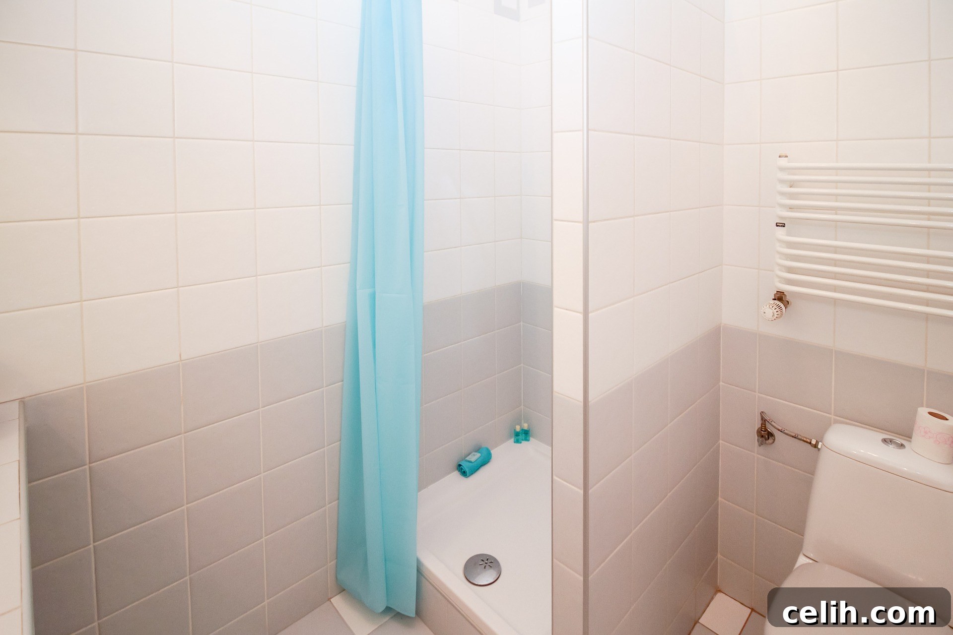 Check out these top tips for cleaning your shower curtain and replacing towels for a fresh bathroom look