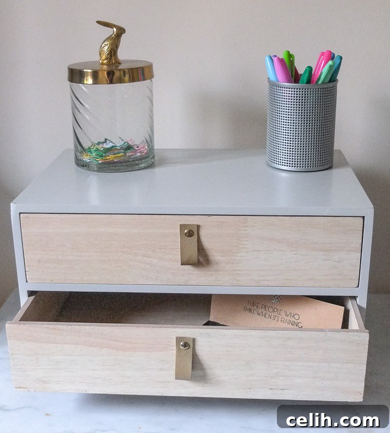 Budget-Friendly Bliss: Spring Home Updates with Sainsbury's Ethereal Collection 7 Love this mini set of drawers that can be used on a tabletop or desk - perfect for storing stationery in