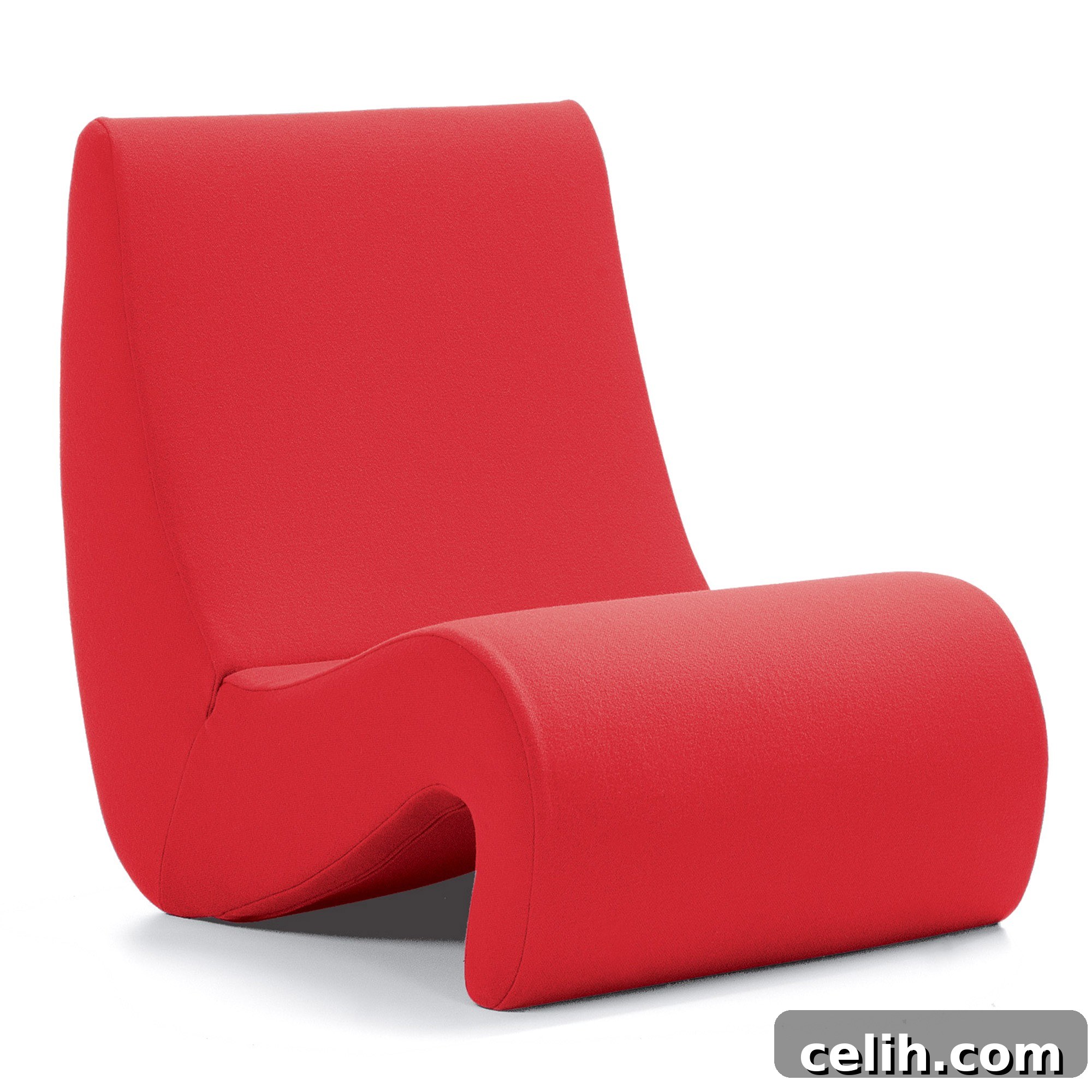 The Best of Vitra Fresh Takes on Furniture Classics 5 Classic amoebe low down lounge chair designed by Verner Panton for Vitra