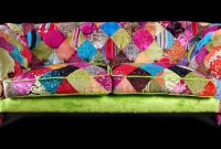 Ginny Avison’s Distinctive Patchwork Sofa