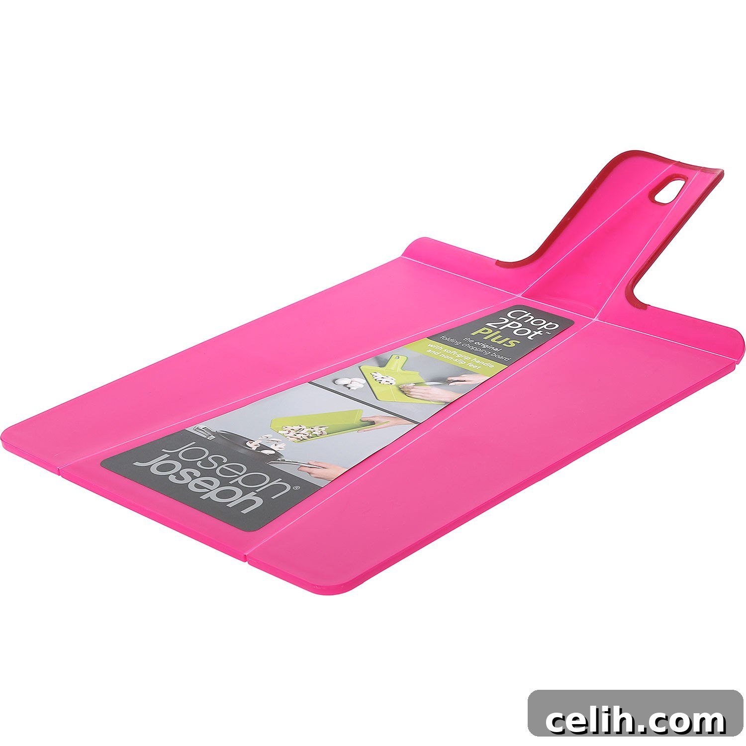 Really useful folding chopping board by Joseph Joseph, making food transfer effortless and mess-free.