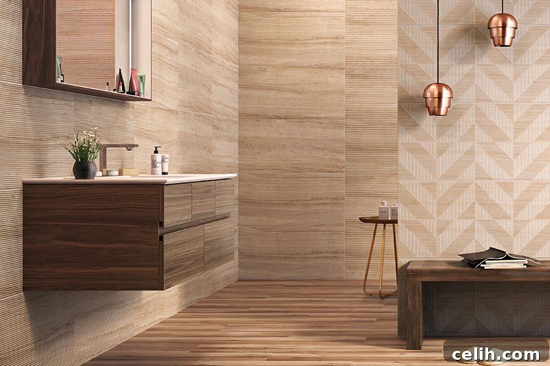 Travertine natural limestone is a brilliant type of tile to decorate your bathroom floors and walls with - click through to find out why