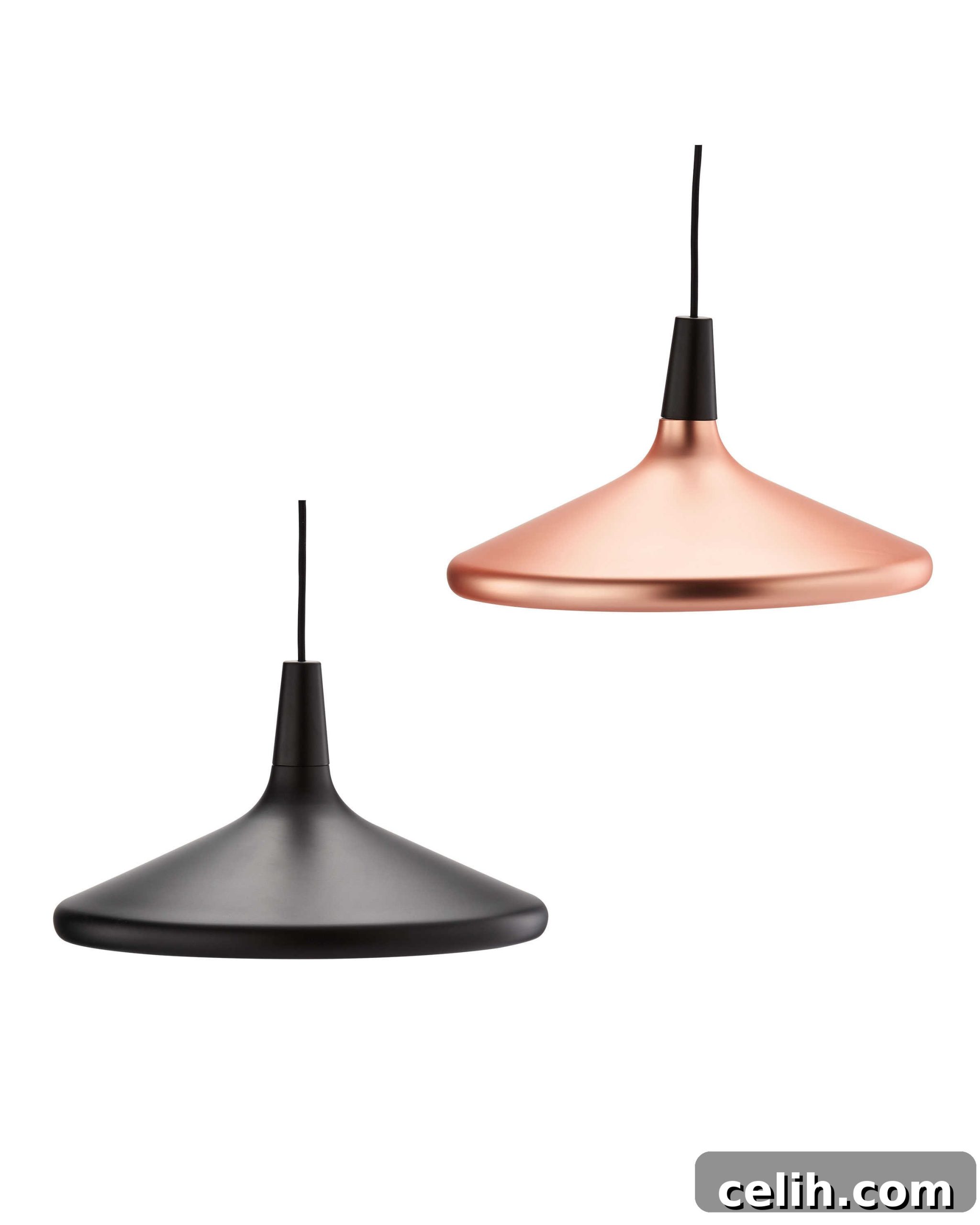 Embrace the copper trend with a stunning flat ceiling pendant light, perfect for modern homes.