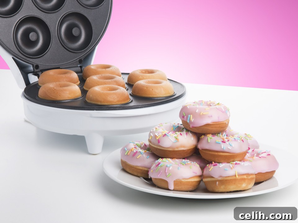 Make your own yummy mini donuts with this nifty maker