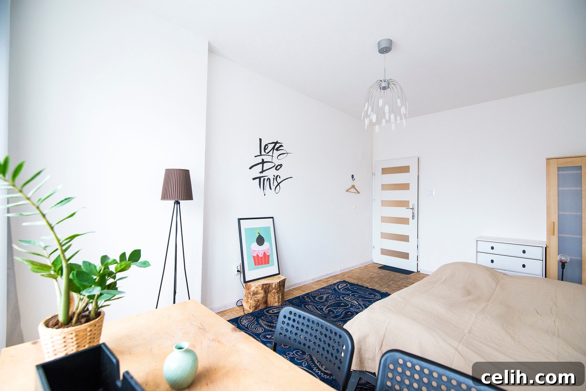 Make more use of your guest bedroom by making it a multi-function space