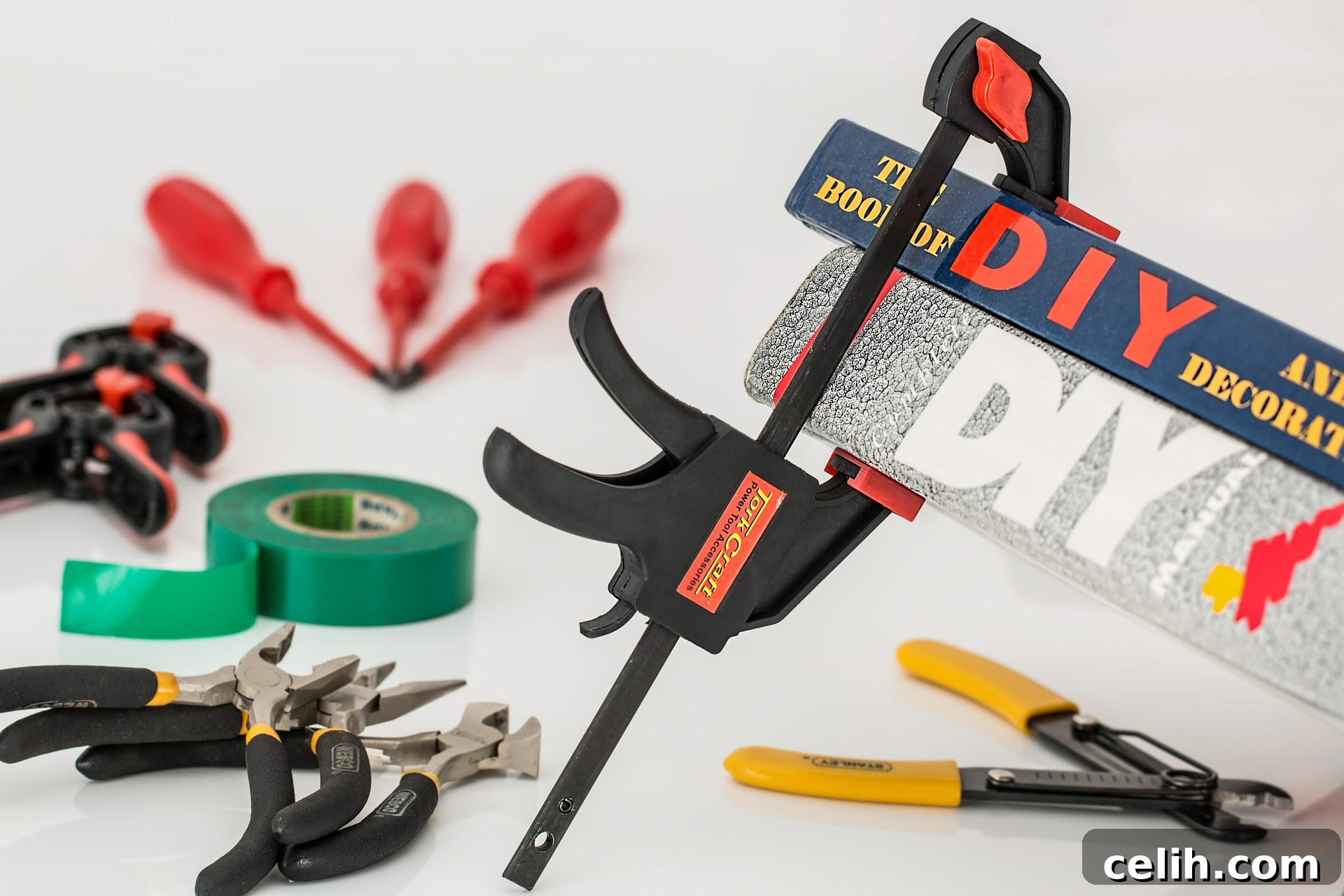 Prepare your workspace with protective flooring paper and organize tools before starting any DIY project to ensure safety and efficiency.