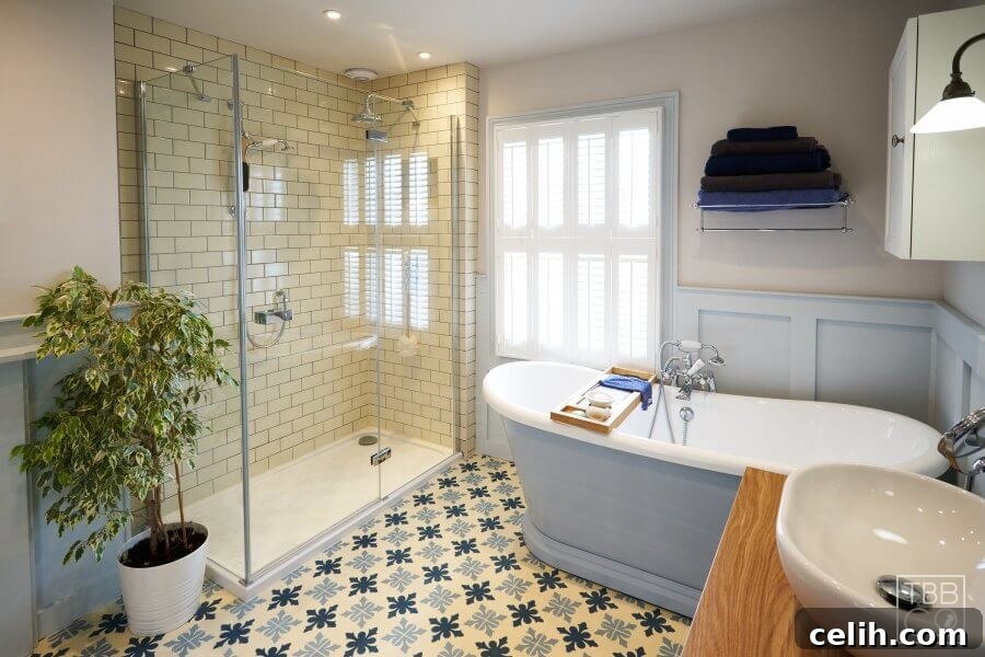 Timeless Design: A Fresh Start for Your Bathroom 2 Get inspiration from heritage style and incorporate the look in a modern bathroom
