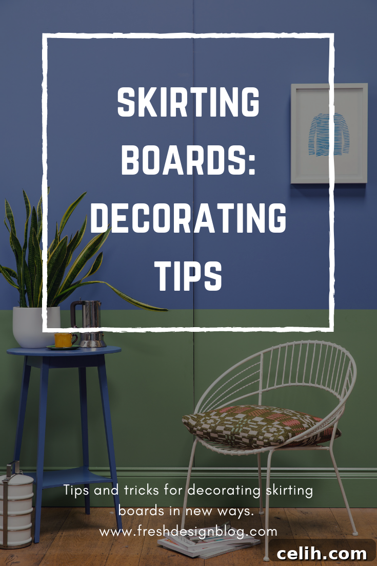 Make your skirting boards pop, with these fresh ideas for painting and decorating them!