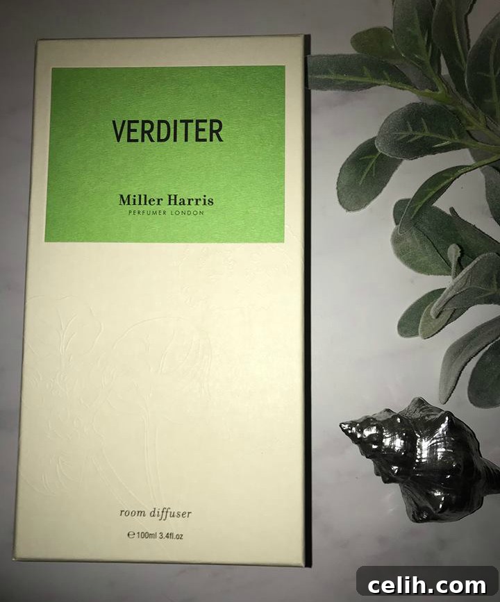 Miller Harris Home Collection Luxury Fragrances 4 Miller and Harris Veridter green fig home scent