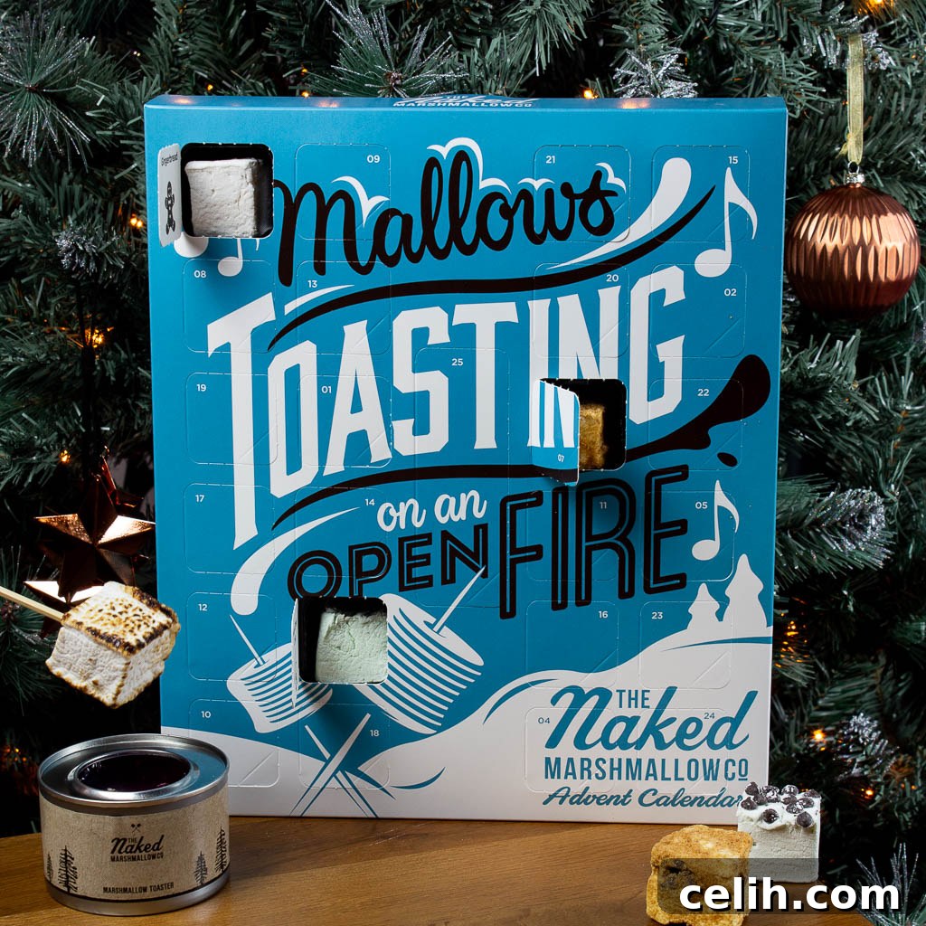 Countdown to Christmas with a gourmet marshmallow advent calendar