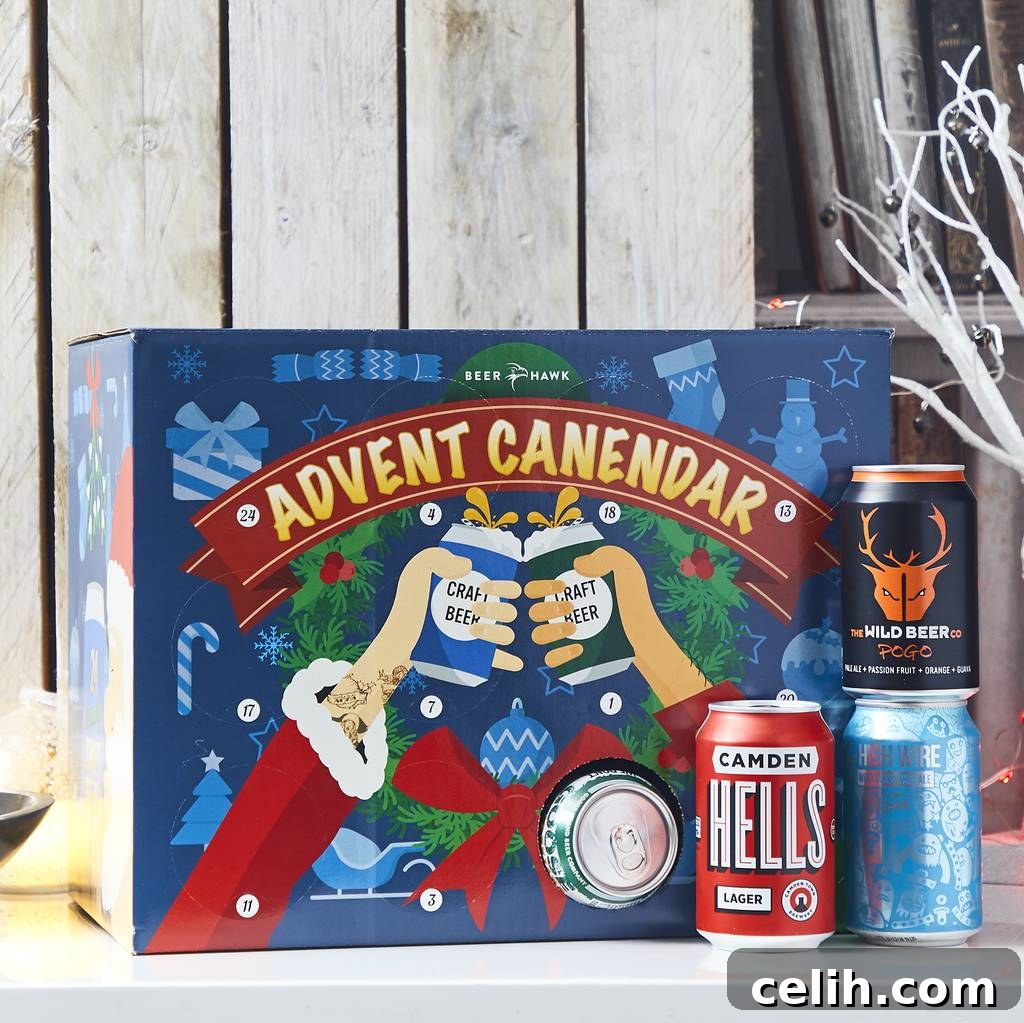 Craft beer advent calendar to count down to Christmas 