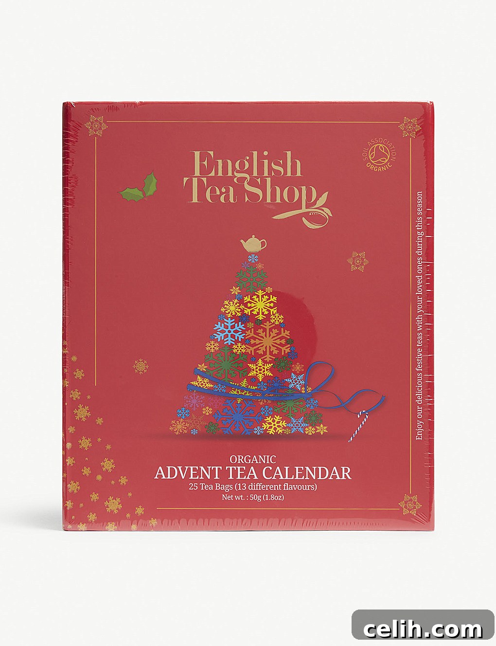 Countdown to Christmas with a tea themed advent calendar