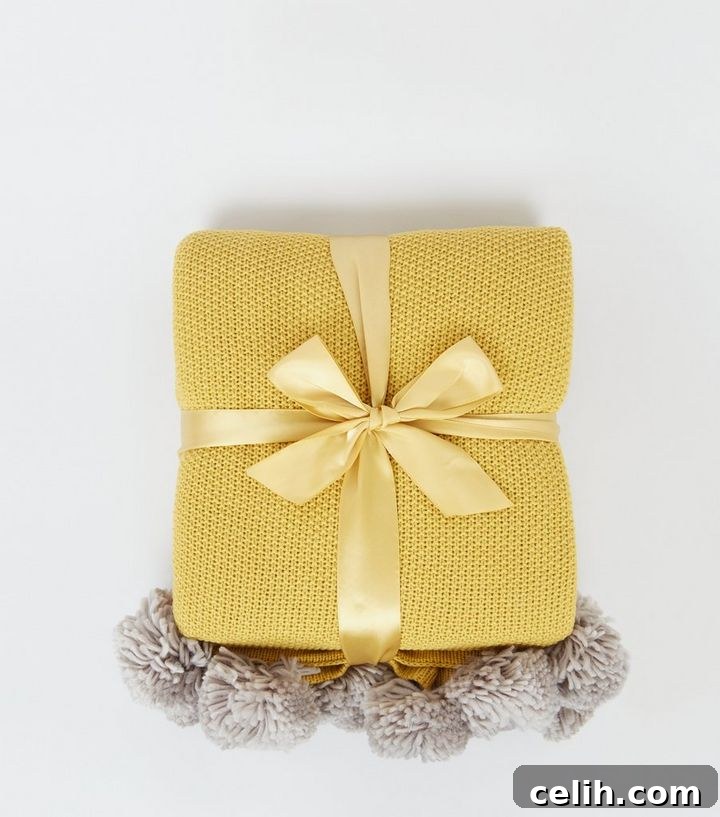 Every home needs at least one throw - and this yellow one is a fab colour!