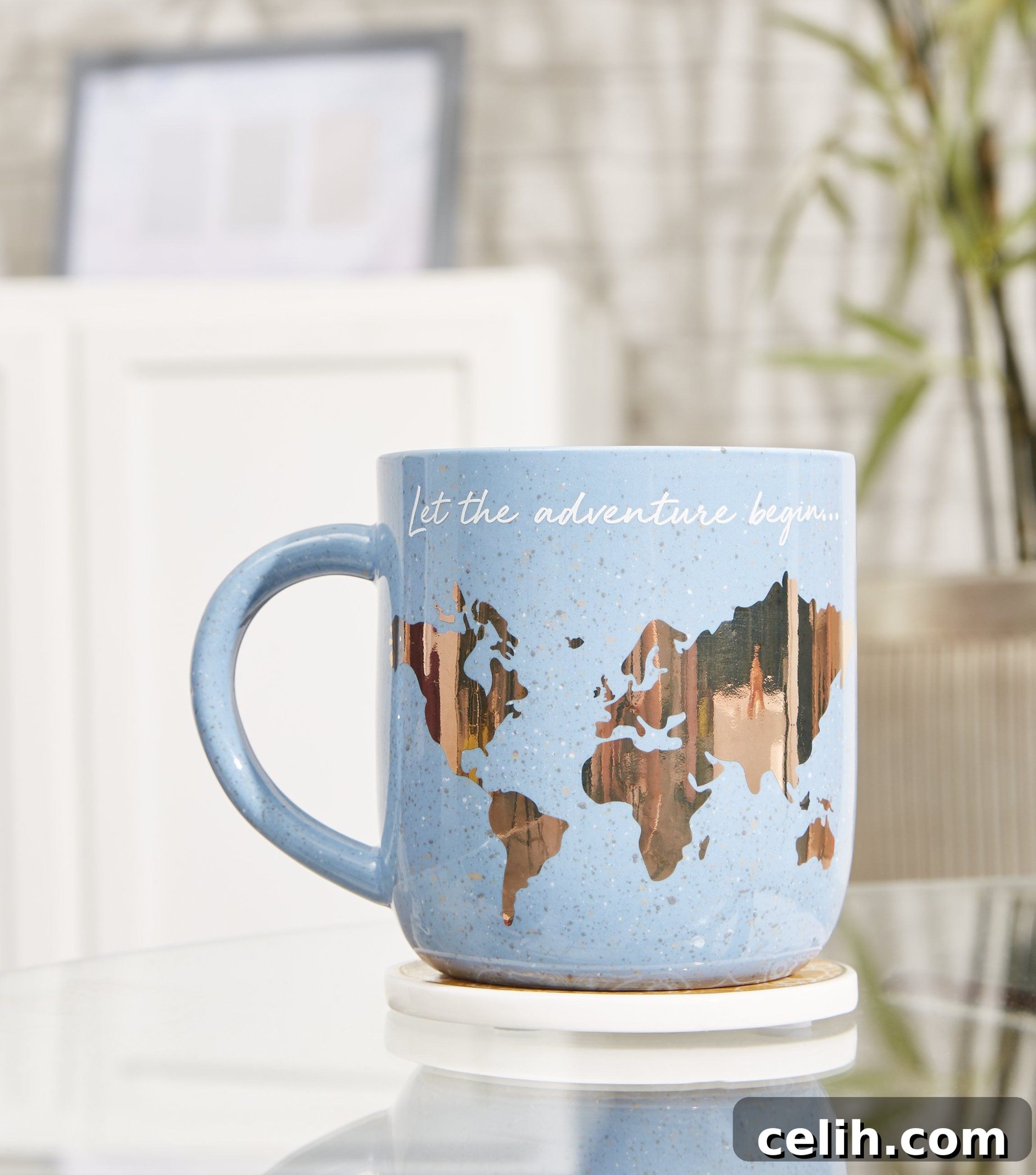 Lovely indigo blue mug from the affordable homeware range at New Look